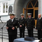 Поздравителна реч по случай Денят на народните будители на Ректора на ВВМУ "Н.Й. Вапцаров" капитан 1 ранг професор двн Боян Медникаров