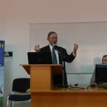 Лекция на професор Кархарт в зала 11 на ВВМУ"Н.Й.Вапцаров" Варна