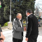 Посрещане на професор Кархарт във ВВМУ"Н.Й.Вапцаров" Варна