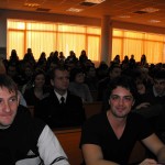 Лекция на професор Кархарт в зала 11 на ВВМУ"Н.Й.Вапцаров" Варна