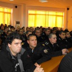 Лекция на професор Кархарт в зала 11 на ВВМУ"Н.Й.Вапцаров" Варна
