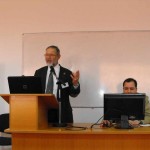 Лекция на професор Кархарт в зала 11 на ВВМУ"Н.Й.Вапцаров" Варна