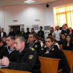 Лекция на професор Кархарт в зала 11 на ВВМУ"Н.Й.Вапцаров" Варна