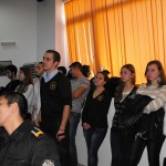 Лекция на професор Кархарт в зала 11 на ВВМУ"Н.Й.Вапцаров" Варна