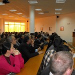 Лекция на професор Кархарт в зала 11 на ВВМУ"Н.Й.Вапцаров" Варна