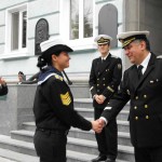Награждаване на курсанти от ВВМУ по случай Денят на народните будители